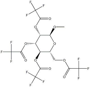 Methyl α-D-mannopyranoside tetrakis(trifluoroacetate)