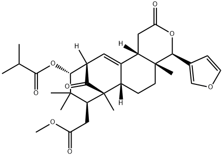 methyl 3-isobutyryloxy-1-oxomeliac-8(30)-enate