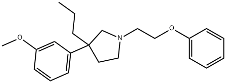 3-(m-Methoxyphenyl)-1-(2-phenoxyethyl)-3-propylpyrrolidine