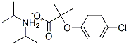 diisopropylammonium 2-(p-chlorophenoxy)-2-methylpropionate