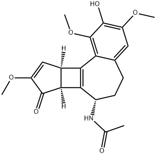 (7S)-7α-Acetylamino-6,7,7bα,10aα-tetrahydro-2-hydroxy-1,3,9-trimethoxybenzo[a]cyclopenta[3,4]cyclobuta[1,2-c]cyclohepten-8(5H)-one
