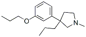 1-Methyl-3-(m-propoxyphenyl)-3-propylpyrrolidine