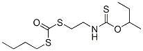 N-[2-[[(Butylthio)carbonyl]thio]ethyl]carbamothioic acid S-butyl ester