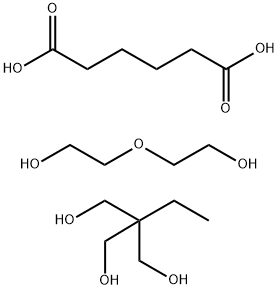 己二酸与2-乙基-2-(羟甲基)-1,3-丙二醇和2,2’-氧基二乙醇的聚合物