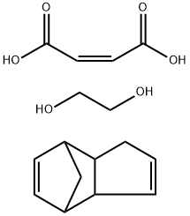 顺丁烯二酸酐与乙二醇和3A,7A-二氢化-4,7-亚甲基-1H-茚的聚合物