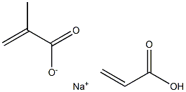 2-Propenoic acid, 2-methyl-, polymer with 2-propenoic acid, sodium salt