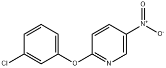 2-(3-chlorophenoxy)-5-nitropyridine