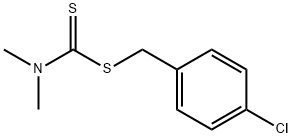 1-[(4-chlorophenyl)methylsulfanyl]-N,N-dimethyl-methanethioamide