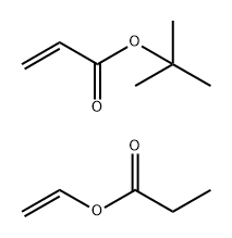 2-丙烯酸-1,1-二甲基乙酯与丙酸乙烯基酯的聚合物