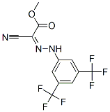 methyl (2Z)-2-[[3,5-bis(trifluoromethyl)phenyl]hydrazinylidene]-2-cyan o-acetate