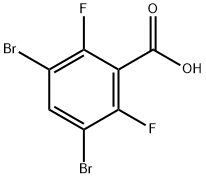 Benzoic acid, 3,5-dibromo-2,6-difluoro-