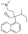2-(2-dimethylaminoethyl)-3-methyl-2-naphthalen-1-yl-pentanal