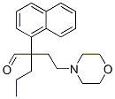 2-(2-morpholin-4-ylethyl)-2-naphthalen-1-yl-pentanal