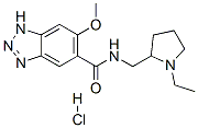 N-[(1-ethylpyrrolidin-2-yl)methyl]-6-methoxy-1H-benzotriazole-5-carboxamide monohydrochloride