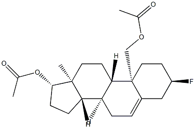 3α-Fluoroandrost-5-ene-17β,19-diol diacetate