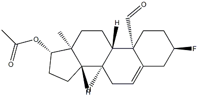 17β-Acetyloxy-3α-fluoroandrost-5-en-19-al
