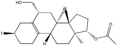 3α-Fluoro-6β-(hydroxymethyl)estr-5(10)-en-17β-ol 17-acetate