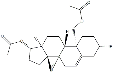 3β-Fluoroandrost-5-ene-17β,19-diol diacetate
