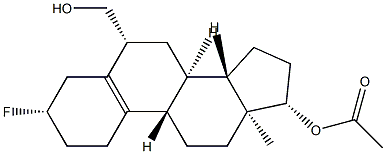 17β-(Acetyloxy)-3β-fluoroestr-5(10)-ene-6β-methanol