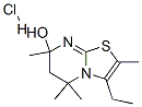 9-ethyl-2,2,4,8-tetramethyl-7-thia-1,5-diazabicyclo[4.3.0]nona-5,8-die n-4-ol hydrochloride