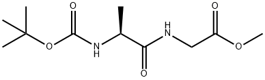 Glycine, N-[(1,1-dimethylethoxy)carbonyl]-L-alanyl-, methyl ester