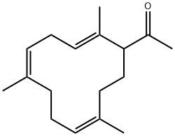 methyl 2,6,10-trimethylcyclododeca-2,5,9-trien-1-yl ketone