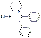 1-(1,2-diphenylethyl)piperidine hydrochloride