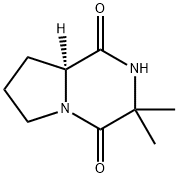 Pyrrolo[1,2-a]pyrazine-1,4-dione, hexahydro-3,3-dimethyl-, (S)- (9CI)