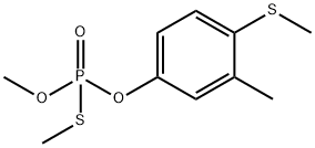 Thiophosphoric acid O,S-dimethyl O-[4-(methylthio)-3-methylphenyl] ester