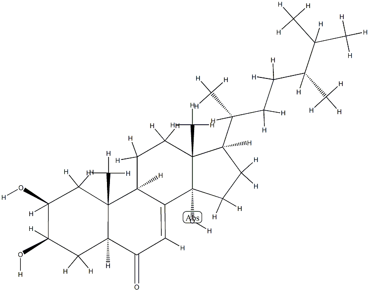 (24R)-2β,3β,14-Trihydroxy-5α-ergost-7-en-6-one