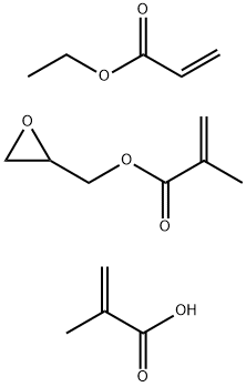 2-甲基-2-丙烯酸与2-丙烯酸乙酯和2-甲基-2-丙烯酸环氧乙烷基甲酯的聚合物