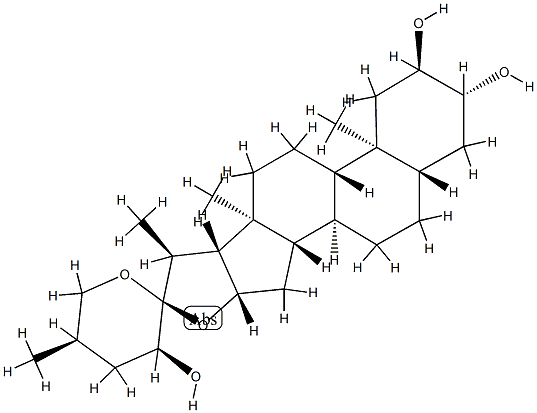 (22S,23S,25R)-5α-Spirostane-2α,3β,23-triol