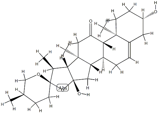 (25R)-3β,16-Dihydroxyspirost-5-en-11-one