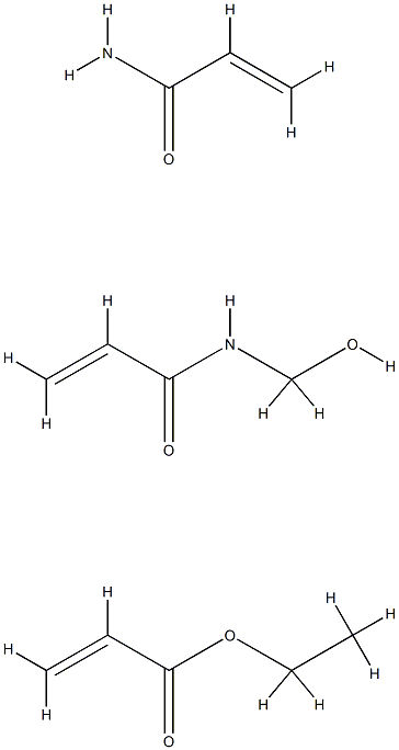 2-丙烯酸乙酯与N-羟甲基-2-丙烯酰胺和2-丙烯酰胺的聚合物