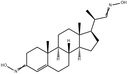 (NZ)-N-[(2S)-2-[(3Z,8S,9S,10R,13R,14S,17R)-3-hydroxyimino-10,13-dimeth yl-1,2,6,7,8,9,11,12,14,15,16,17-dodecahydrocyclopenta[a]phenanthren-1 7-yl]propylidene]hydroxylamine