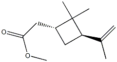 (1R)-3β-Isopropenyl-2,2-dimethylcyclobutane-1β-methanol acetate