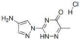 3-(4-aminopyrazol-1-yl)-6-methyl-2H-1,2,4-triazin-5-one hydrochloride