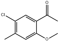 1-(5-chloro-2-methoxy-4-methylphenyl)ethanone