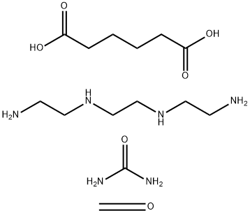 己二酸与N,N'-双(2-氨基乙基)-1,2-乙二胺、甲苯和尿素的聚合物