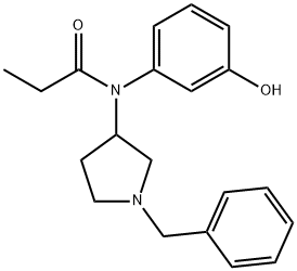 N-(1-benzylpyrrolidin-3-yl)-N-(3-hydroxyphenyl)propanamide