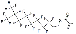 2-Methylpropenethioic acid S-[3,3,4,4,5,5,6,6,7,7,8,8,9,10,10,10-hexadecafluoro-9-(trifluoromethyl)decyl] ester