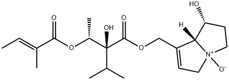 (1R)-2,3,5,7aβ-Tetrahydro-1α-hydroxy-7-[[[(2R,3S)-3-hydroxy-2,4-dimethyl-5-[(E)-2-methyl-2-butenoyloxy]pentanoyl]oxy]methyl]-1H-pyrrolizine 4-oxide