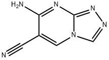 s-Triazolo[4,3-a]pyrimidine-6-carbonitrile,  7-amino-  (8CI)