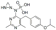 N-diaziridin-1-ylphosphoryl-2,6-dimethyl-5-[(4-propan-2-yloxyphenyl)me thyl]pyrimidin-4-amine