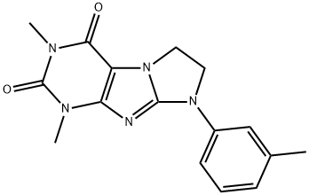 7,8-Dihydro-1,3-dimethyl-8-(m-tolyl)-1H-imidazo[2,1-f]purine-2,4(3H,6H)-dione