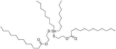 (dioctylstannylene)bis(thio-2,1-ethylene) dilaurate
