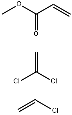 Methyl 2-propenoate polymer with chloroethene and 1,1-dichloroethene