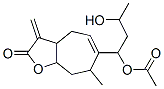 6-(1-Acetoxy-3-hydroxybutyl)-3,3a,4,7,8,8a-hexahydro-7-methyl-3-methylene-2H-cyclohepta[b]furan-2-one