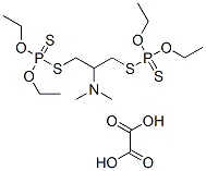 1,3-bis(diethoxyphosphinothioylsulfanyl)-N,N-dimethyl-propan-2-amine, oxalic acid