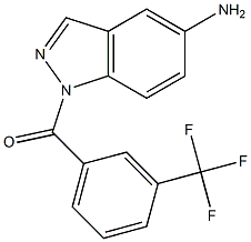 1-(α,α,α-Trifluoro-m-toluoyl)-1H-indazol-5-amine